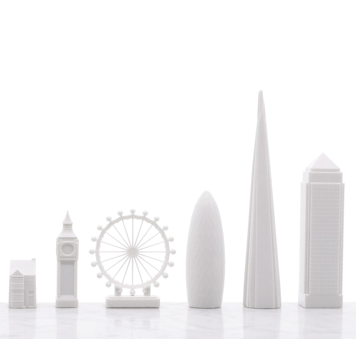 Luxe schaakspel Londen the shard Big Ben