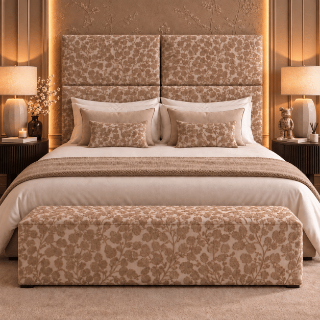 Bedachterwand Fleur Sand