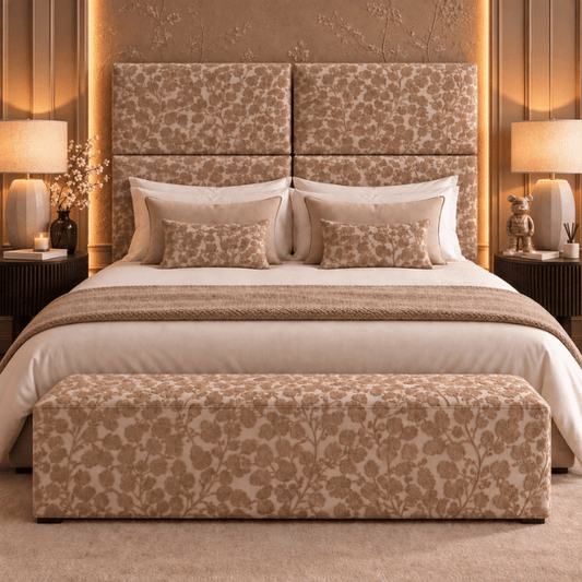 Bedachterwand Fleur Sand