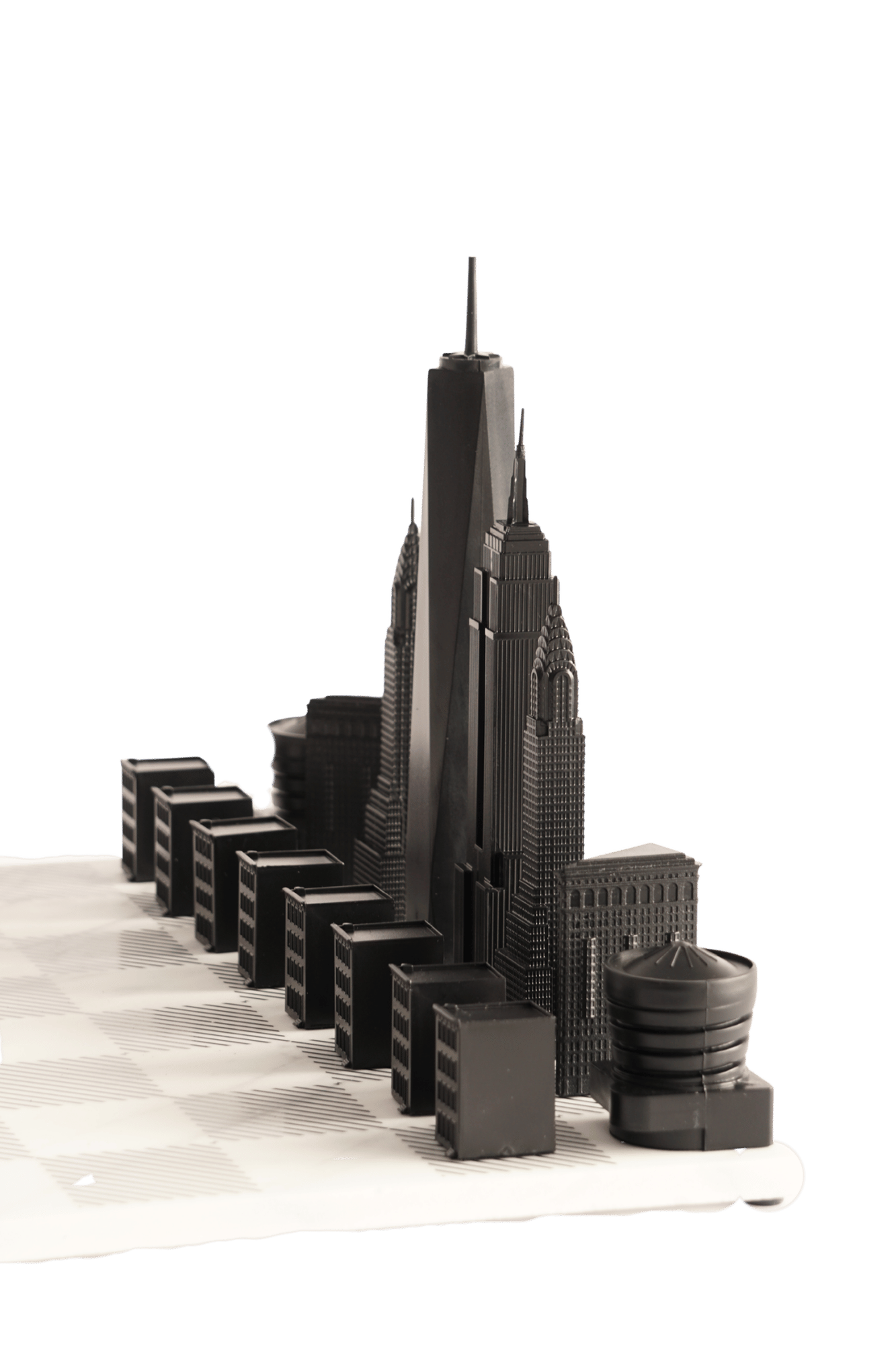 Design schaakspel Skyline New York editie