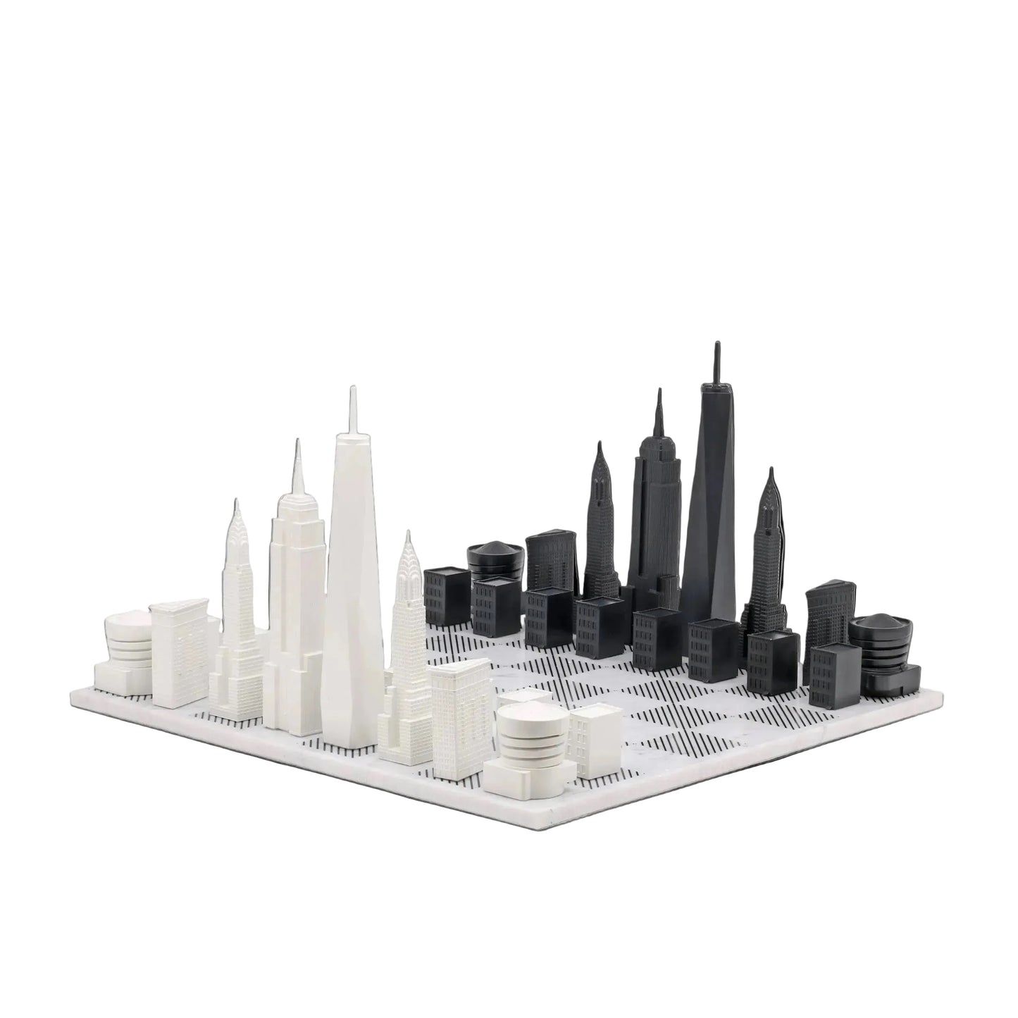 Design schaakspel Skyline New York editie