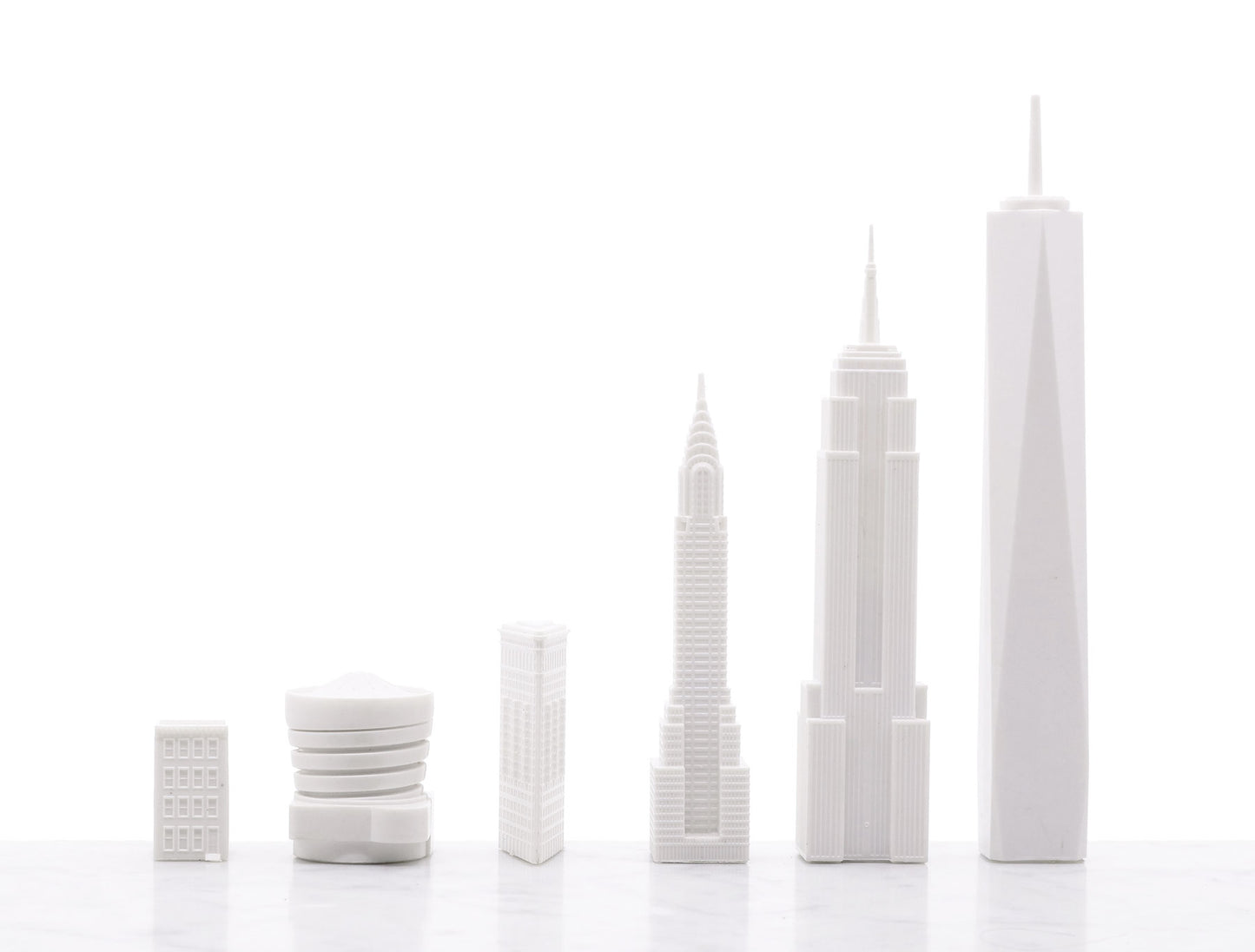 Design schaakspel Skyline New York editie