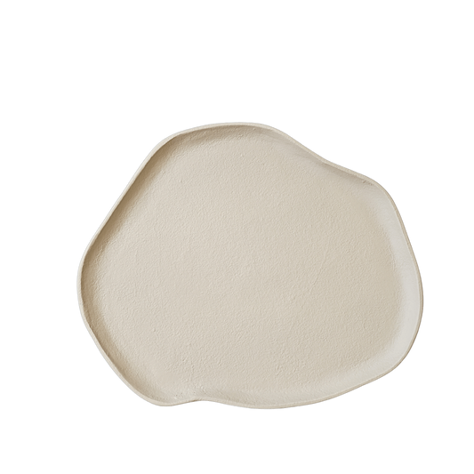 Luxe dienblad tray beige geometrische vorm