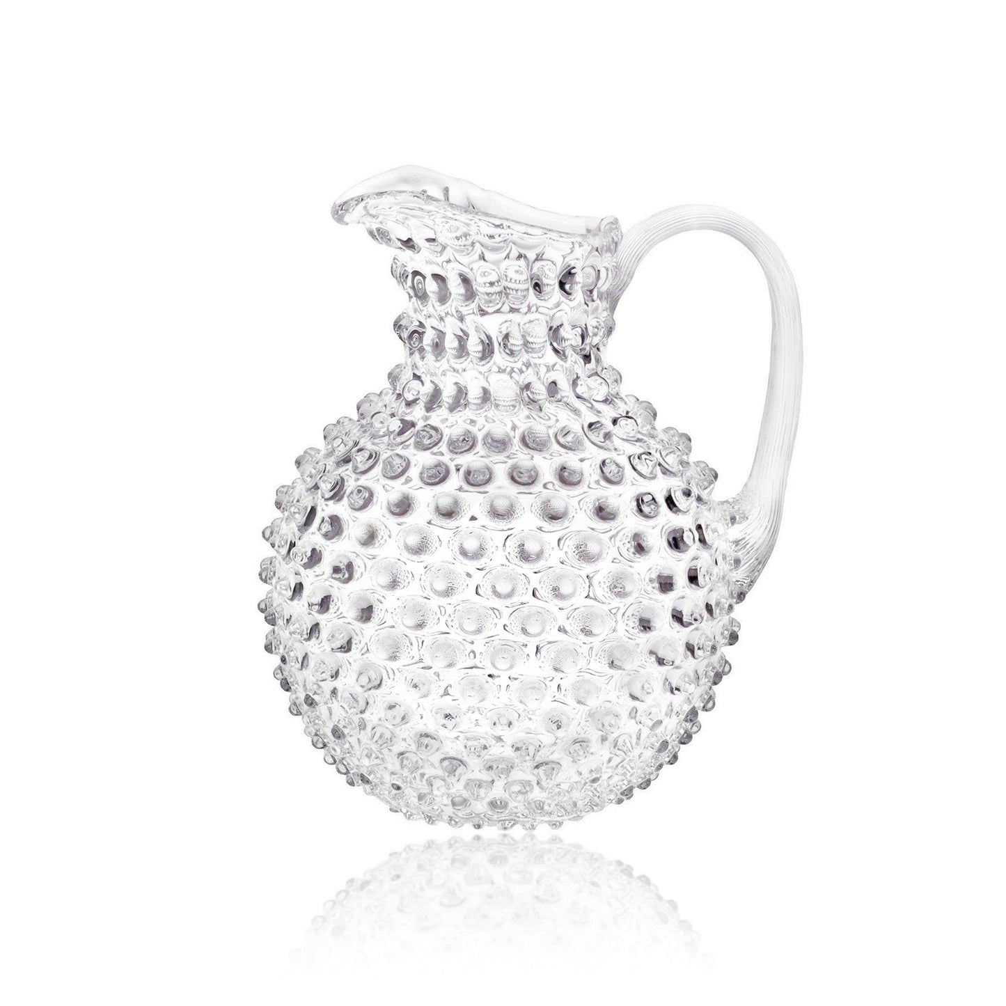 Water karaf helder hobnail