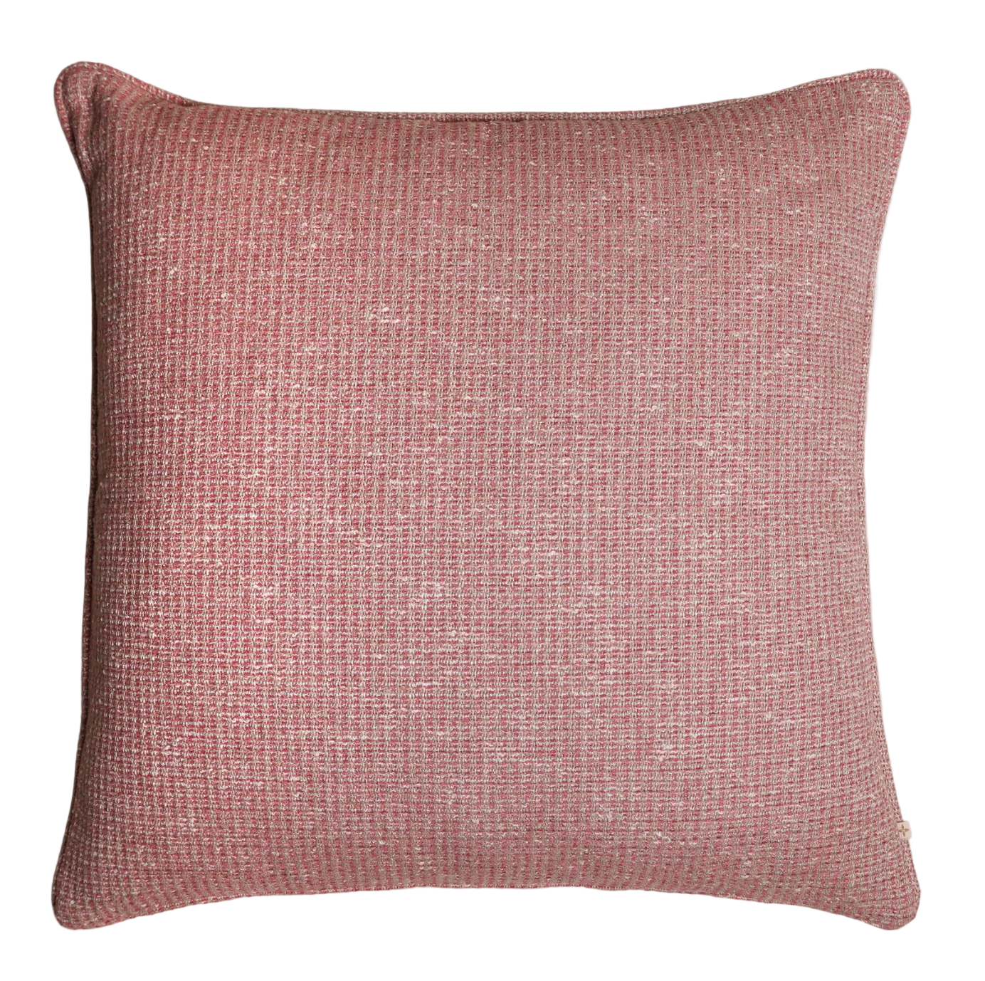 Luxe kussen groot roze patroon
