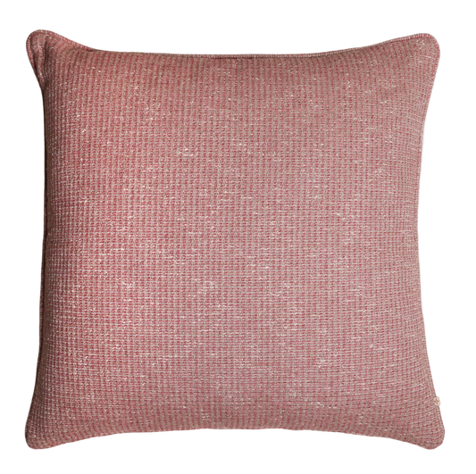 Luxe kussen groot roze patroon