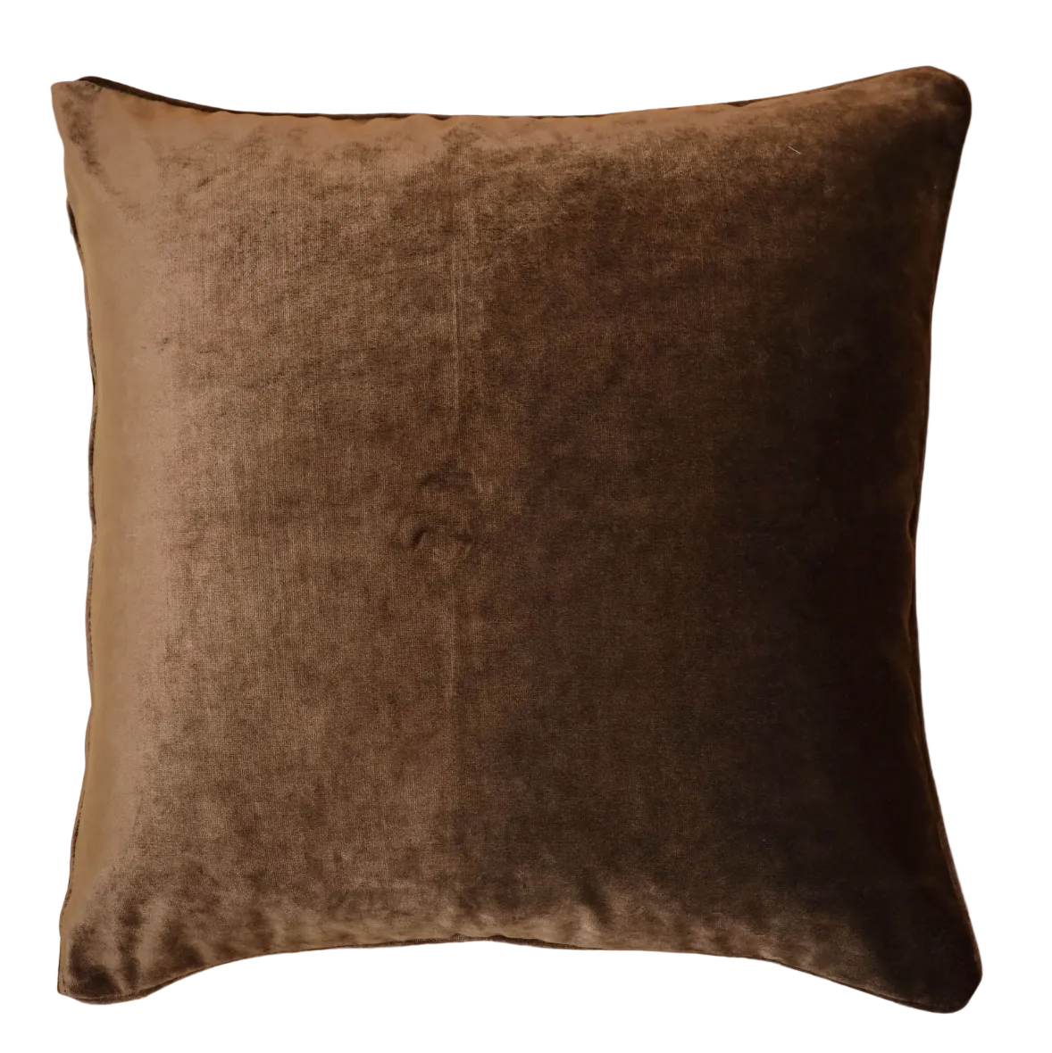 Luxe kussen groot bruin 