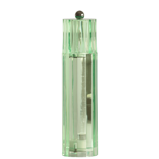 Peper & zoutmolen Groen  glas 23cm