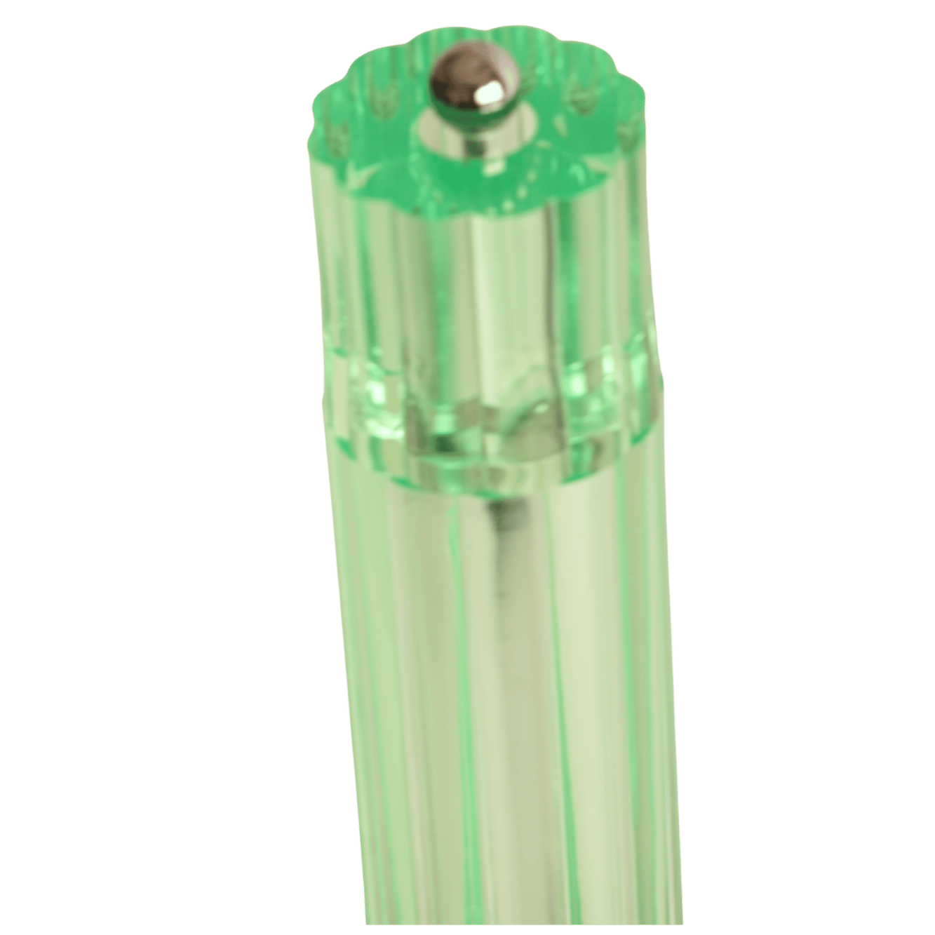 Peper & zoutmolen Groen  glas 23cm