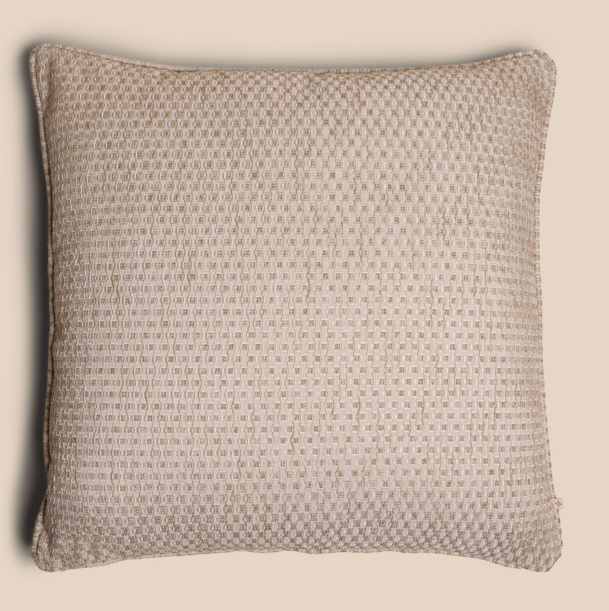 #22 22 Gold Brown Pillow 'Senior'