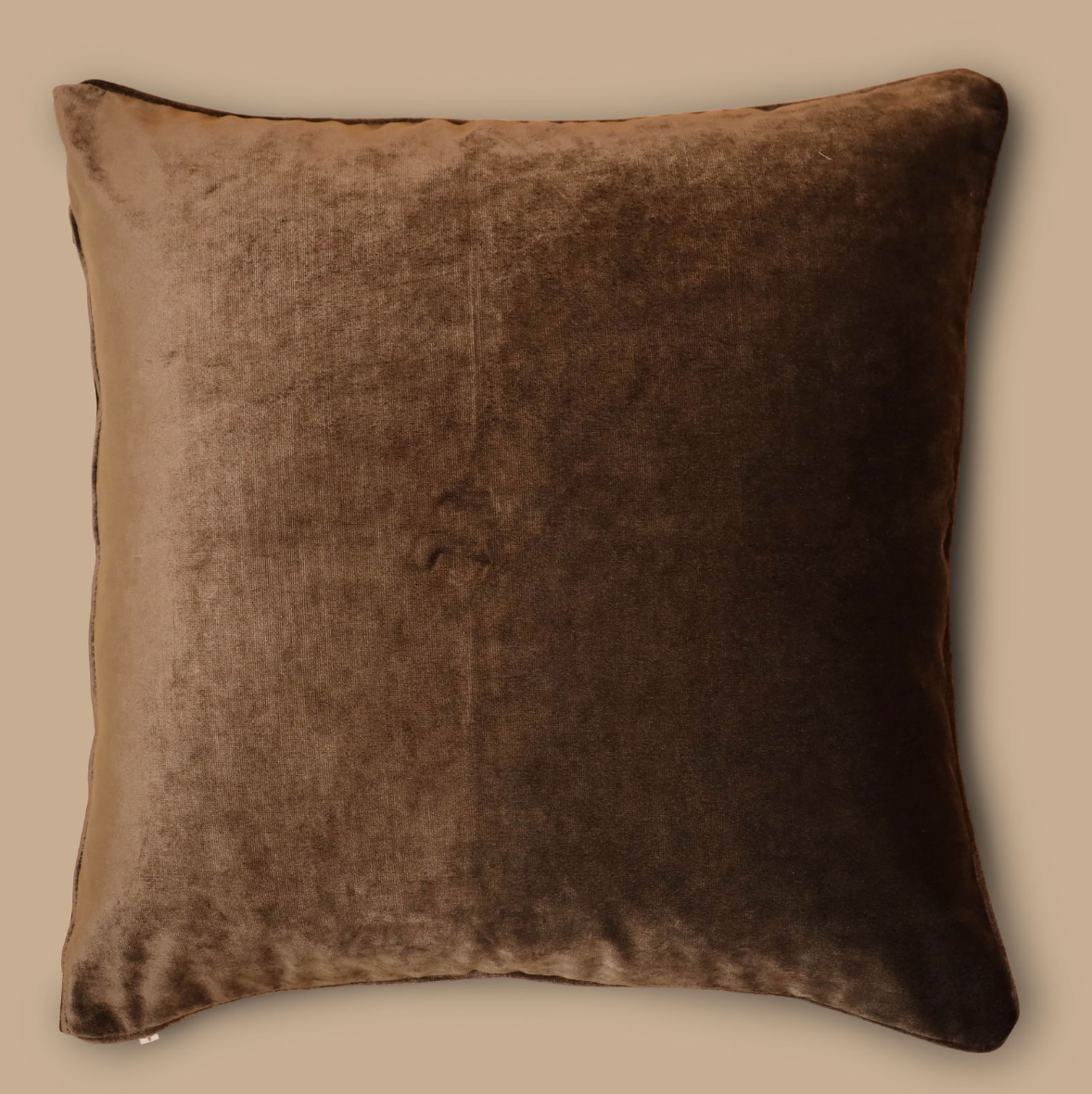 #22 22 Gold Brown Pillow 'Senior'