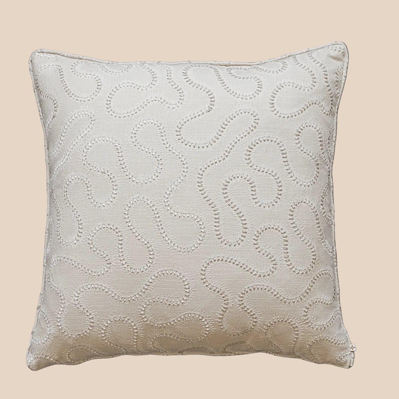 Sierkussen Waves Beige