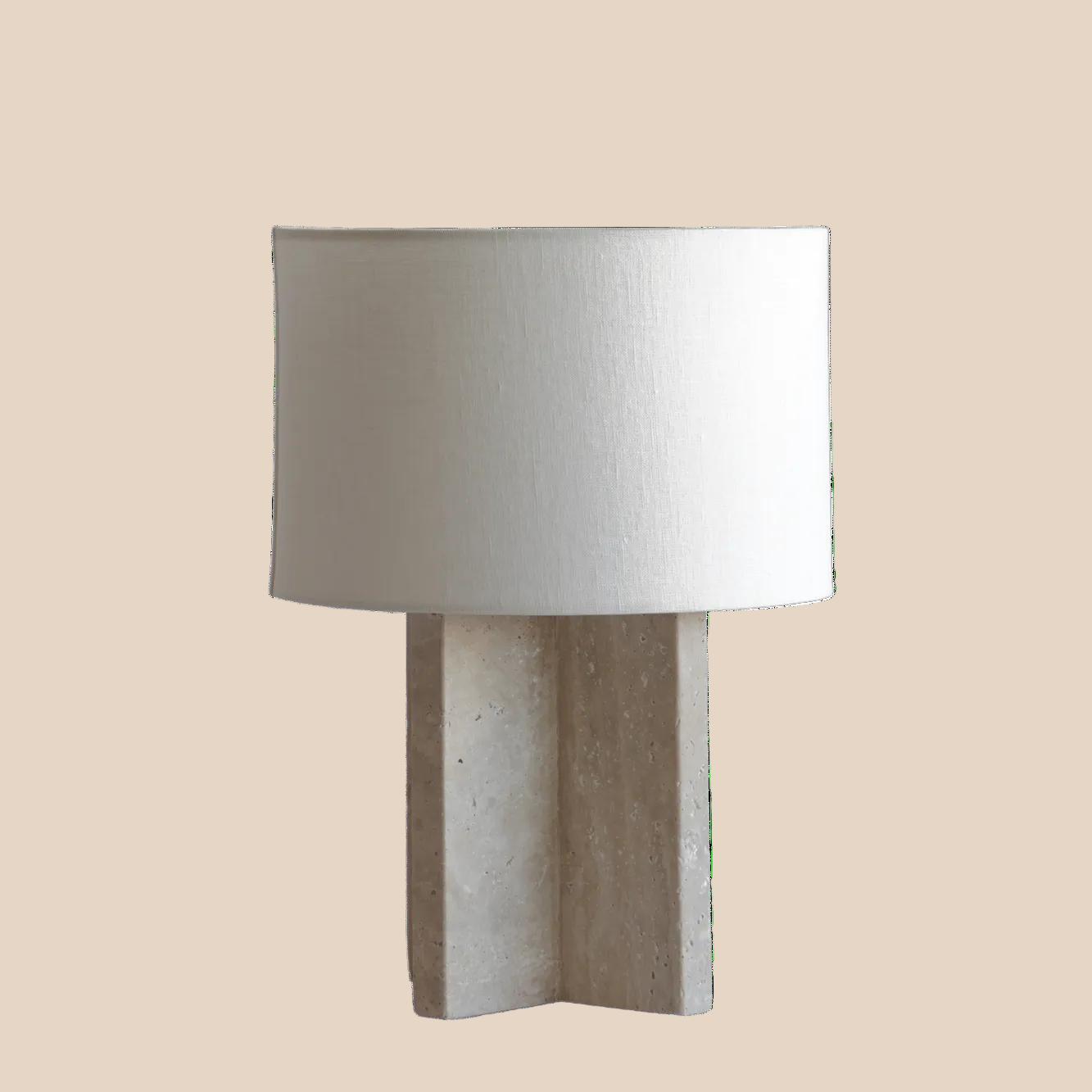 Tafellamp Travertine