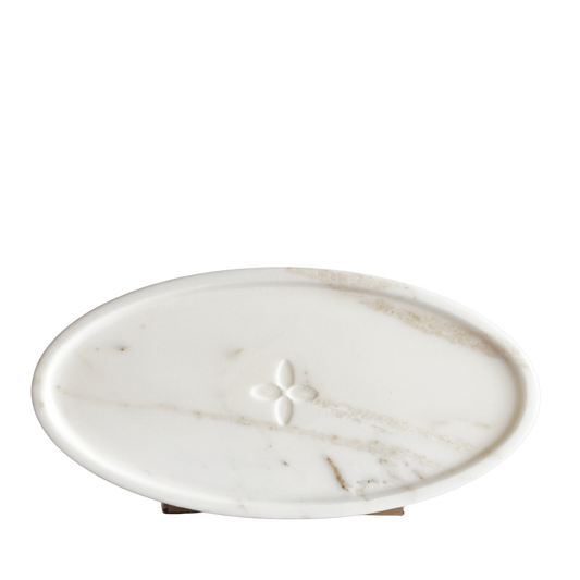 Dienblad Marmer wit carrara