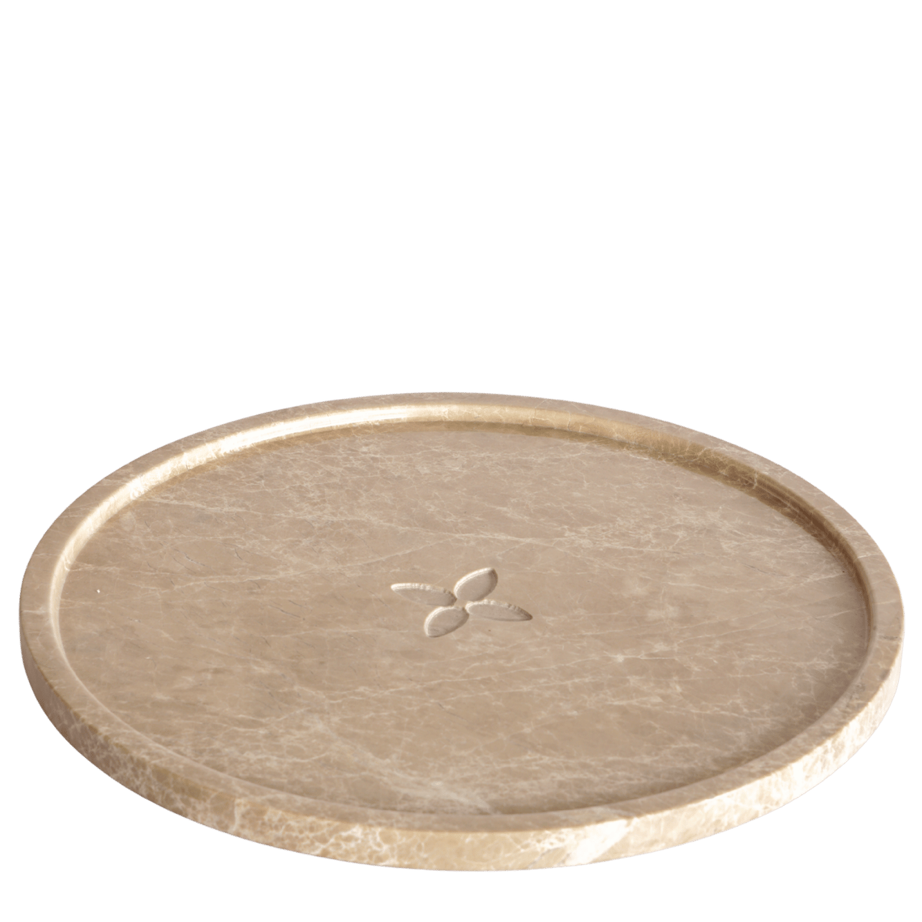 Dienblad Marmer Emperador Light rond - 35cm